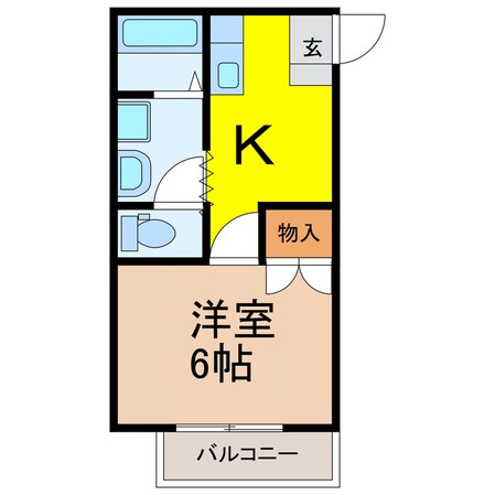 ホワイトハウスの物件間取画像